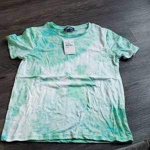 Freshman Girl's shirt Tie dye green Size L(12/14)